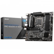 MSI PRO B660M-A WIFI Intel B660 Soket 1700 DDR5 6200(OC)MHz mATX Gaming (Oyuncu) Anakart