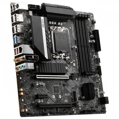MSI PRO B660M-A WIFI Intel B660 Soket 1700 DDR5 6200(OC)MHz mATX Gaming (Oyuncu) Anakart