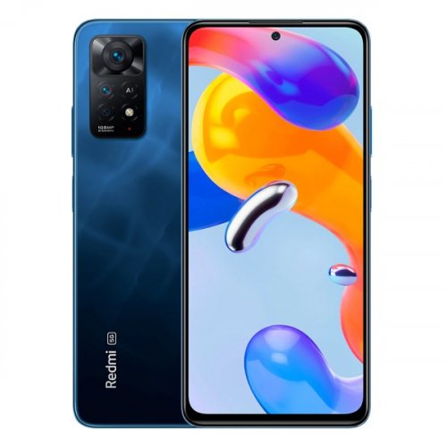 Xiaomi Redmi Note 11 Pro 5G 128GB 8GB RAM Mavi Cep Telefonu – Xiaomi Türkiye Garantili