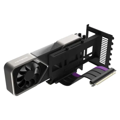 Cooler Master MCA-U000R-KFVK02 PCIE 4.0 Riser Kablolu Universal Dikey Ekran Kartı Tutucu Kiti V2