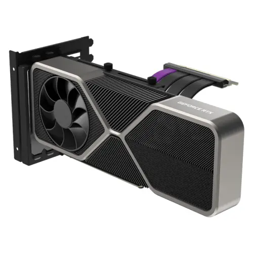 Cooler Master MCA-U000R-KFVK02 PCIE 4.0 Riser Kablolu Universal Dikey Ekran Kartı Tutucu Kiti V2