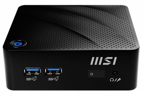 MSI Cubi N JSL-011TR Intel Celeron N4500 4GB 128GB SSD Win10 Pro Siyah Mini PC