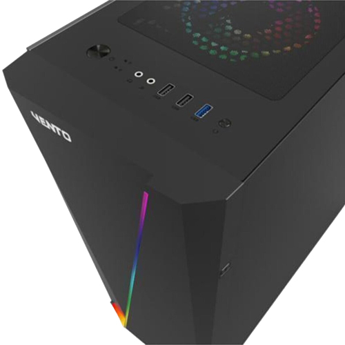 Vento VG09A 750W Temperli Cam 3x120mm RGB Fan USB 3.0 E-ATX Mid-Tower Gaming (Oyuncu) Kasa