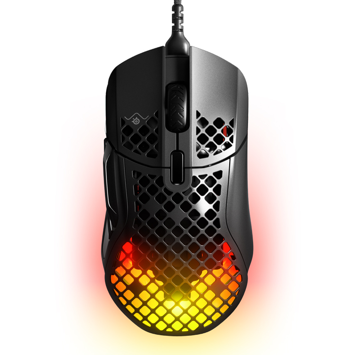 SteelSeries Aerox 5 SSM62401 Optik 9 Tuş 18000 CPI RGB Siyah Kablolu Gaming (Oyuncu) Mouse