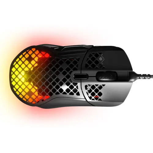 SteelSeries Aerox 5 SSM62401 Optik 9 Tuş 18000 CPI RGB Siyah Kablolu Gaming (Oyuncu) Mouse