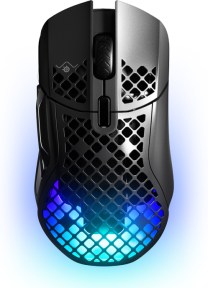 SteelSeries Aerox 5 Wireless SSM62406 Optik 9 Tuş 18000 CPI RGB Siyah Kablosuz Gaming (Oyuncu) Mouse