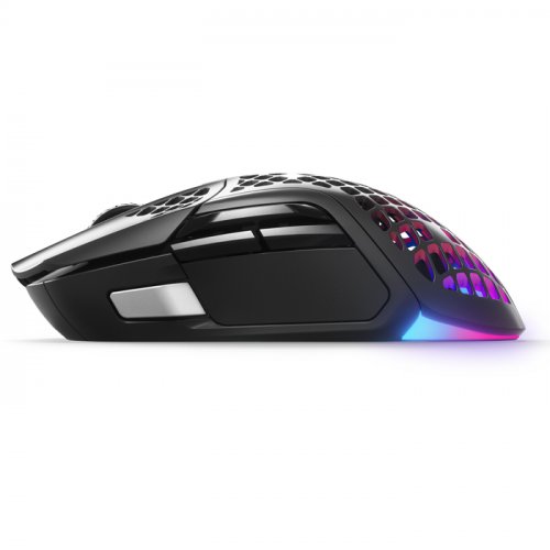 SteelSeries Aerox 5 Wireless SSM62406 Optik 9 Tuş 18000 CPI RGB Siyah Kablosuz Gaming (Oyuncu) Mouse