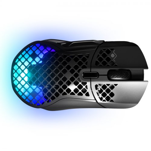 SteelSeries Aerox 5 Wireless SSM62406 Optik 9 Tuş 18000 CPI RGB Siyah Kablosuz Gaming (Oyuncu) Mouse