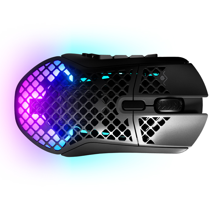 SteelSeries Aerox 9 Wireless SSM62618 Optik 18 Tuş 18000 CPI RGB Siyah Kablosuz Gaming (Oyuncu) Mouse
