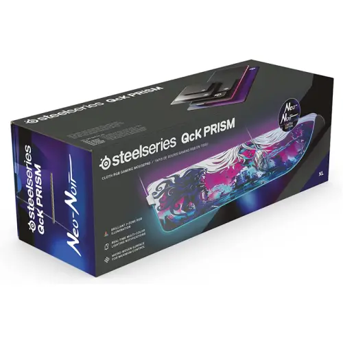 SteelSeries Qck Prism XL Neo Noir Edition SSMP63799 Gaming (Oyuncu) MousePad