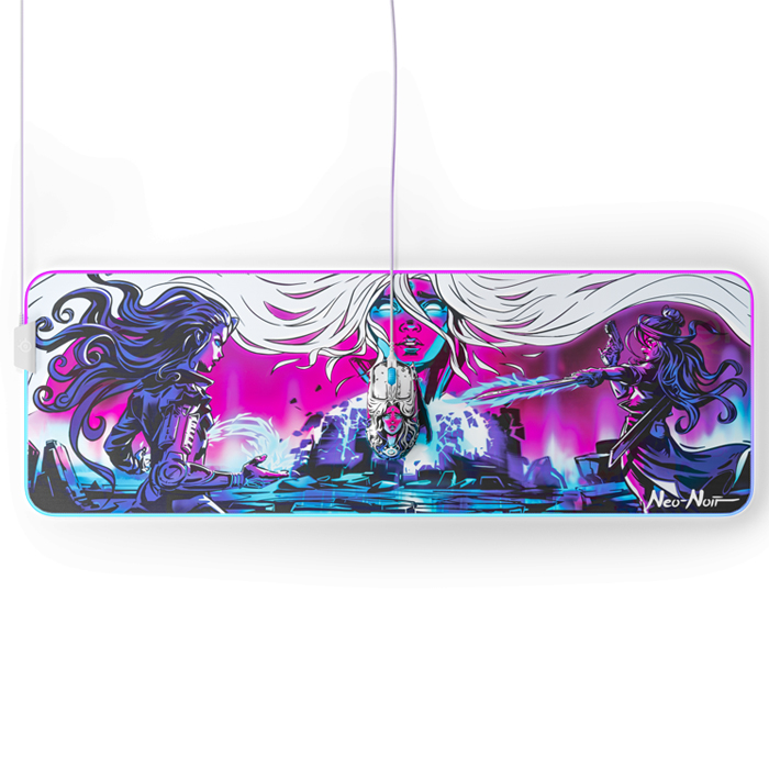 SteelSeries Qck Prism XL Neo Noir Edition SSMP63799 Gaming (Oyuncu) MousePad