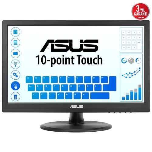 ASUS VT168HR 15.6” 5ms 60Hz Dokunmatik TN HD Monitör