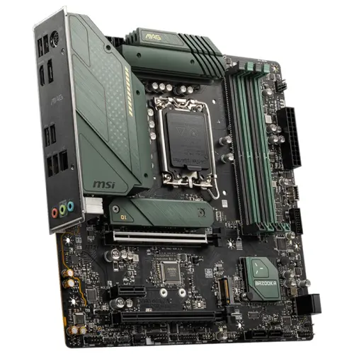 MSI MAG B660M Bazooka DDR4 Intel B660 Soket 1700 DDR4 4800(OC)MHz mATX Gaming (Oyuncu) Anakart