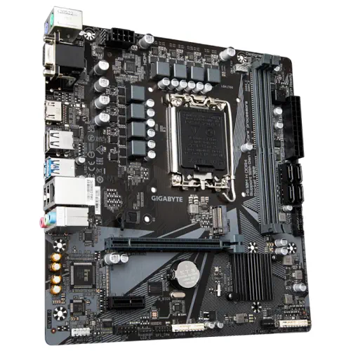 Gigabyte H610M H DDR4 Intel H610 Soket 1700 DDR4 3200MHz mATX Gaming (Oyuncu) Anakart