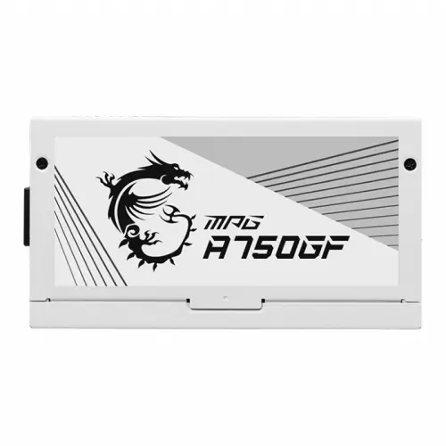 MSI MPG A750GF White 750W 80 Plus Gold 140mm Full Modüler Gaming (Oyuncu) Power Supply