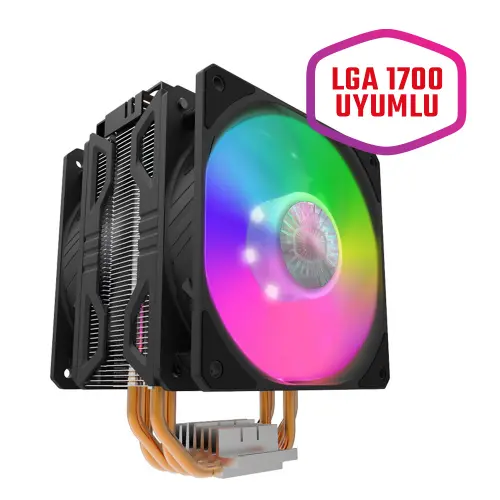Cooler Master Hyper 212 RR-212TK-18PA-R1 LED Turbo ARGB  2x120mm Intel/AMD CPU Soğutucu