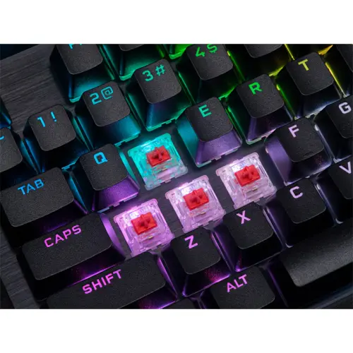 Corsair K70 RGB Pro CH-9109410-TR Cherry MX RGB Red TR Q Mekanik Kablolu Gaming (Oyuncu) Klavye
