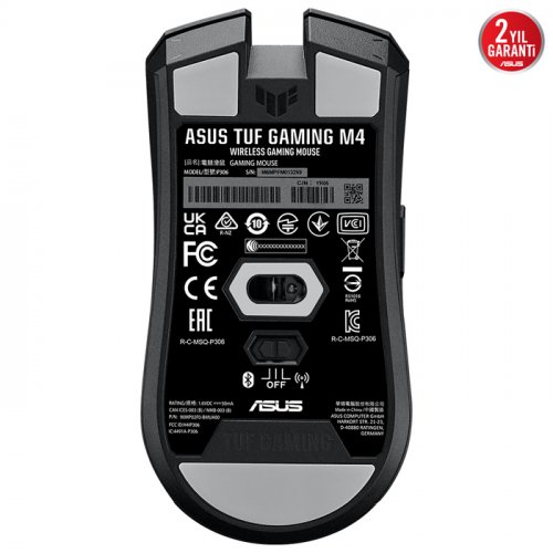 Asus TUF Gaming M4 Wireless 12.000 DPI 6 Tuş Optik Kablosuz Gaming (Oyuncu) Mouse