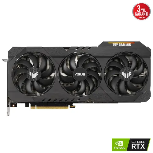 Asus TUF Gaming GeForce RTX 3080 OC TUF-RTX3080-O12G-GAMING 12GB GDDR6X 384Bit DX12 Gaming (Oyuncu) Ekran Kartı