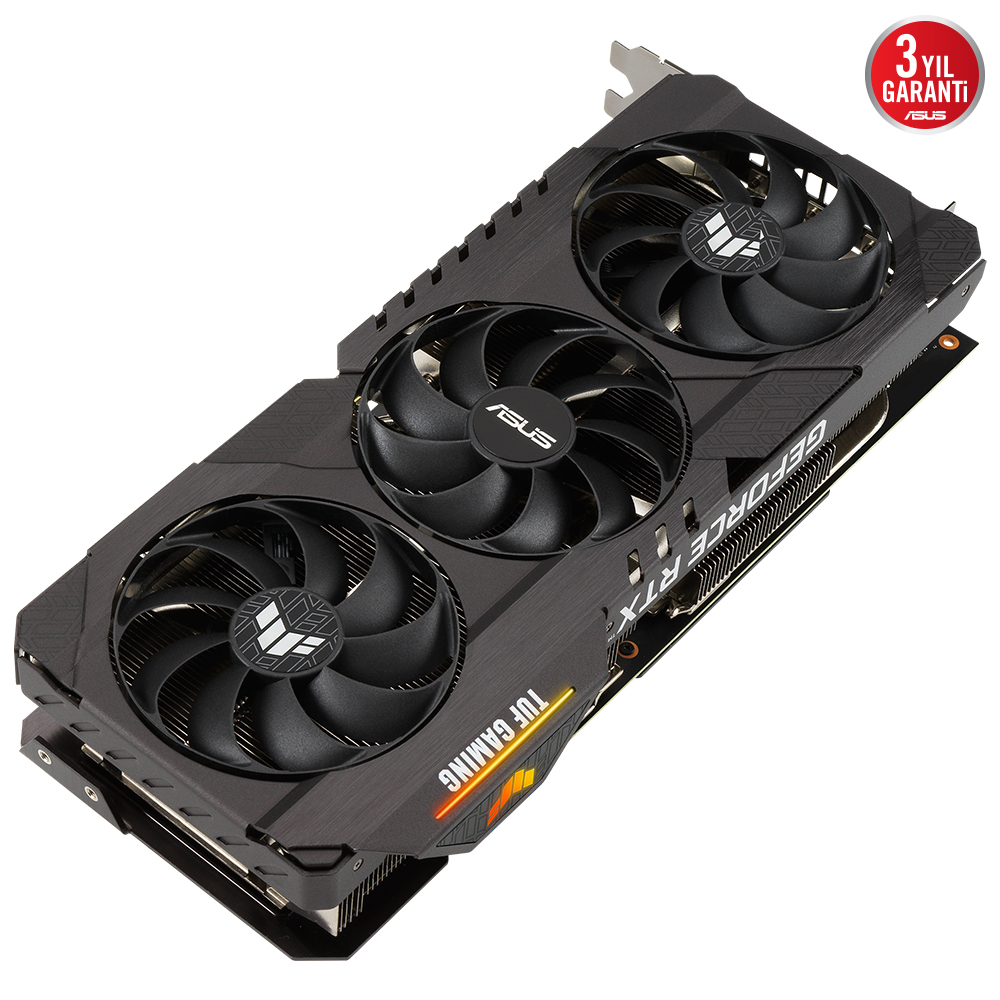 Asus TUF Gaming GeForce RTX 3080 OC TUF-RTX3080-O12G-GAMING 12GB GDDR6X 384Bit DX12 Gaming (Oyuncu) Ekran Kartı