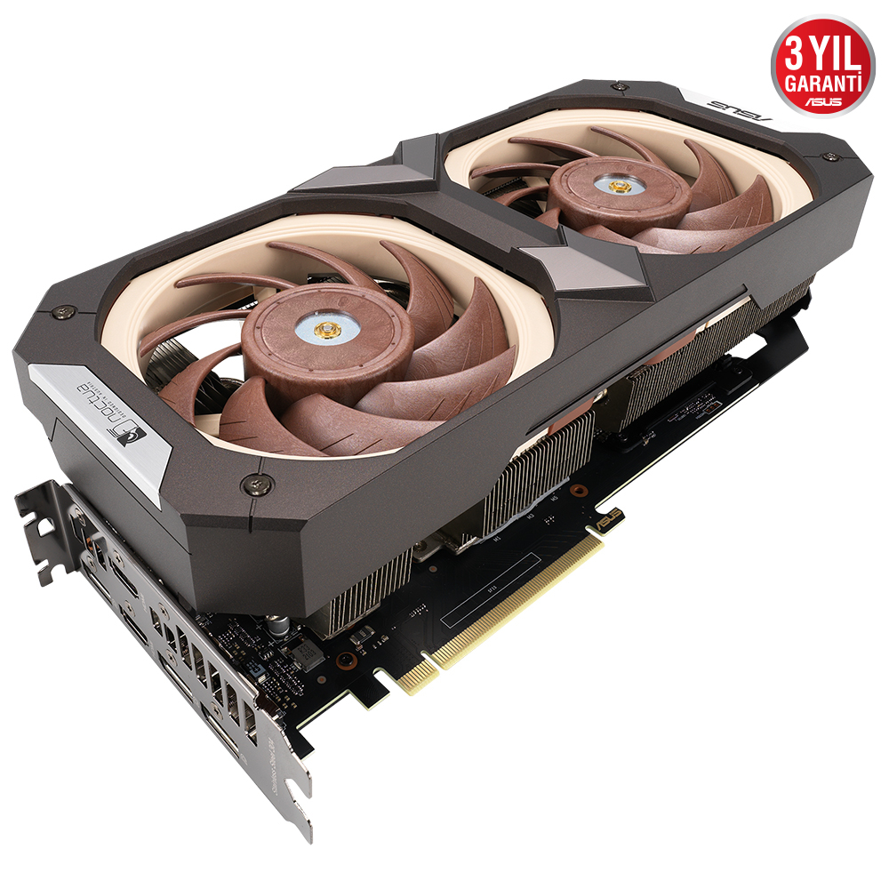 ASUS GeForce RTX 3070 Noctua OC RTX3070-O8G-NOCTUA 8GB GDDR6 256Bit DX12 Gaming (Oyuncu) Ekran Kartı