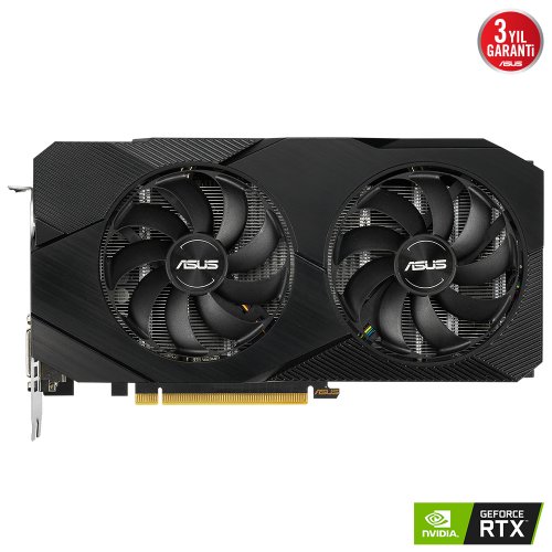 Asus Dual GeForce RTX 2060 EVO OC DUAL-RTX2060-O12G-EVO 12GB GDDR6 192Bit DX12 Gaming (Oyuncu) Ekran Kartı