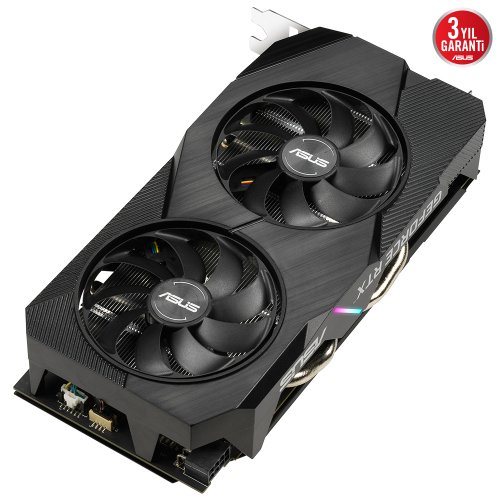 Asus Dual GeForce RTX 2060 EVO OC DUAL-RTX2060-O12G-EVO 12GB GDDR6 192Bit DX12 Gaming (Oyuncu) Ekran Kartı