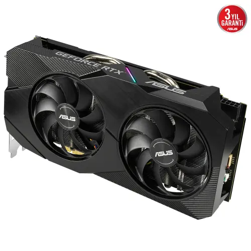 Asus Dual GeForce RTX 2060 EVO OC DUAL-RTX2060-O12G-EVO 12GB GDDR6 192Bit DX12 Gaming (Oyuncu) Ekran Kartı