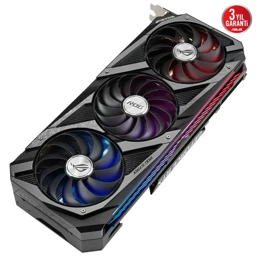 Asus ROG Strix GeForce RTX 3080 OC ROG-STRIX-RTX3080-O12G-GAMING 12GB GDDR6X 384Bit DX12 Gaming (Oyuncu) Ekran Kartı