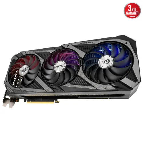 Asus ROG Strix GeForce RTX 3080 OC ROG-STRIX-RTX3080-O12G-GAMING 12GB GDDR6X 384Bit DX12 Gaming (Oyuncu) Ekran Kartı