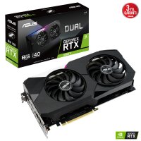 Asus Dual GeForce RTX 3060 Ti V2 DUAL-RTX3060TI-8G-V2 8GB GDDR6 256Bit DX12 Gaming (Oyuncu) Ekran Kartı