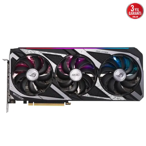 Asus ROG Strix GeForce RTX 3050 OC ROG-STRIX-RTX3050-O8G-GAMING 8GB GDDR6 128Bit DX12 Gaming (Oyuncu) Ekran Kartı