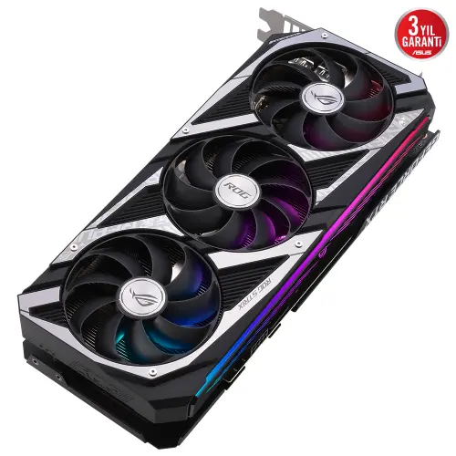 Asus ROG Strix GeForce RTX 3050 OC ROG-STRIX-RTX3050-O8G-GAMING 8GB GDDR6 128Bit DX12 Gaming (Oyuncu) Ekran Kartı