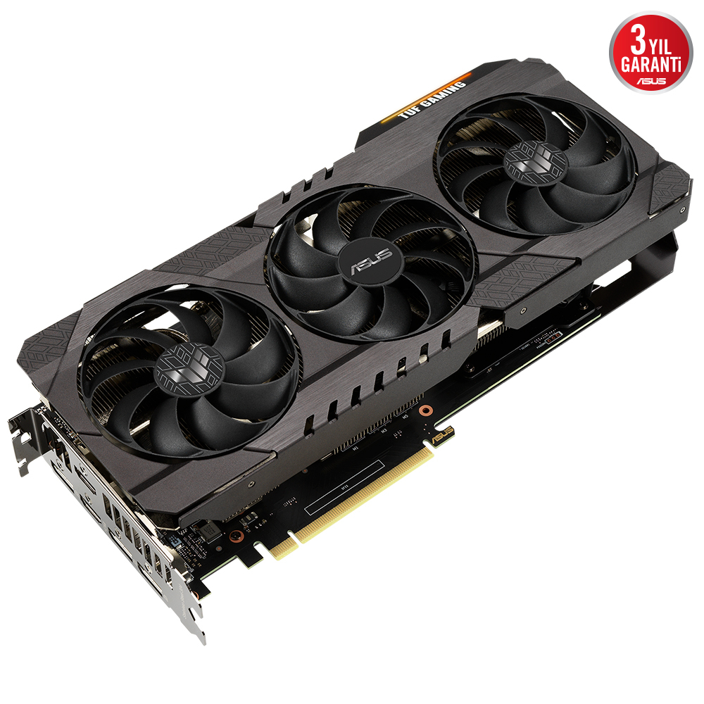 ASUS TUF Gaming GeForce RTX 3070 V2 TUF-RTX3070-8G-V2-GAMING 8GB GDDR6 256Bit DX12 Gaming (Oyuncu) Ekran Kartı