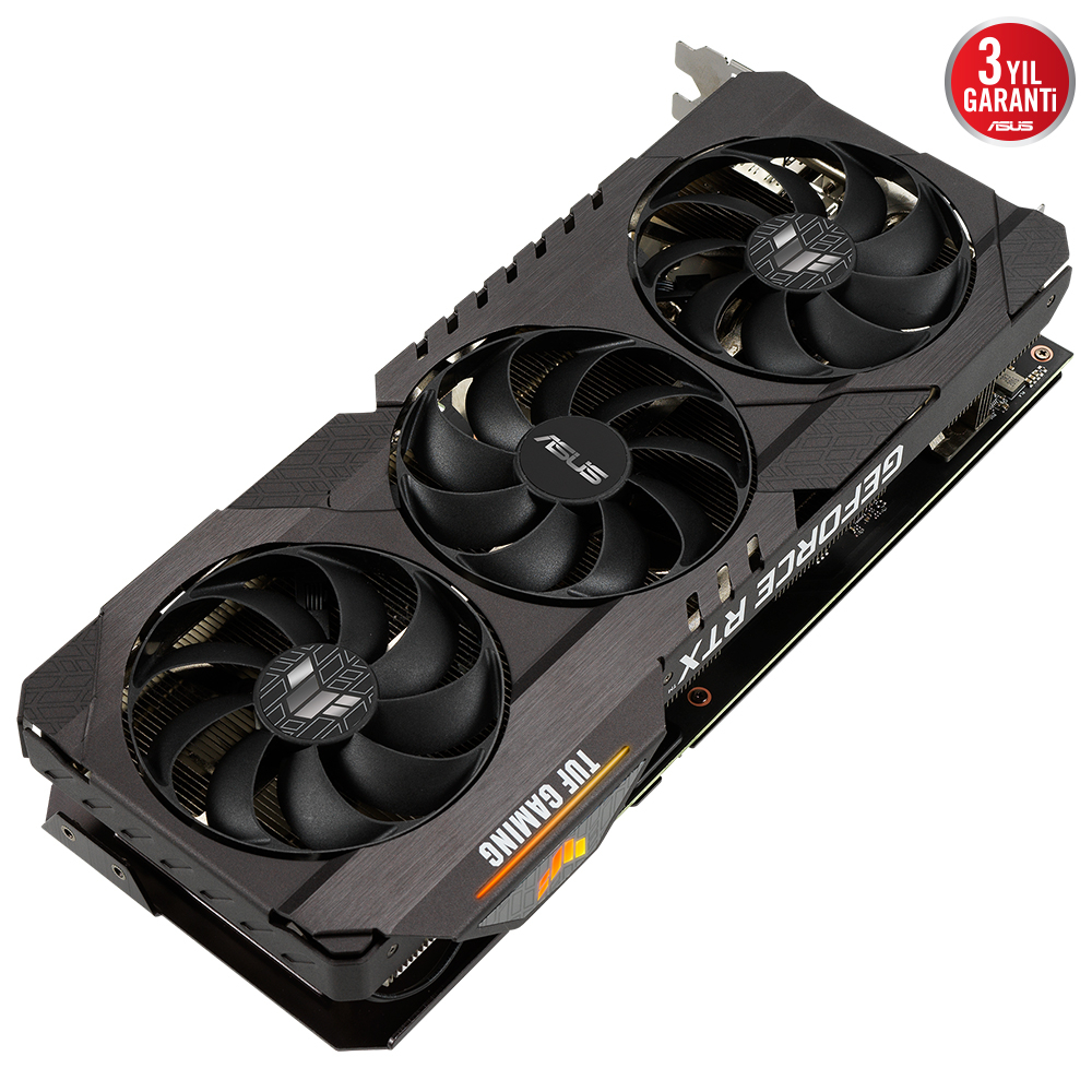 ASUS TUF Gaming GeForce RTX 3070 V2 TUF-RTX3070-8G-V2-GAMING 8GB GDDR6 256Bit DX12 Gaming (Oyuncu) Ekran Kartı