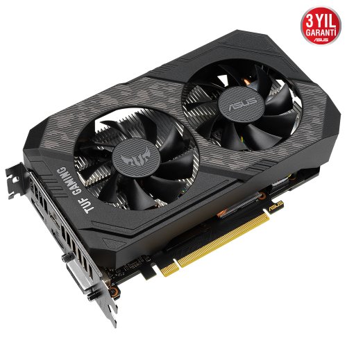 Asus TUF Gaming GeForce GTX 1660 Ti EVO TUF-GTX1660TI-6G-EVO-GAMING 6GB GDDR6 192Bit DX12 Gaming (Oyuncu) Ekran Kartı