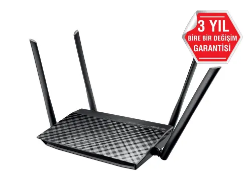 ASUS RT-AC1200 AC1200 Dual Bant Wi-Fi 3G/4G Torrent VPN A.P. Router