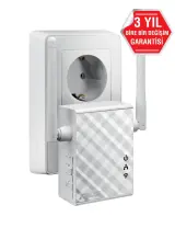 ASUS RP-N12 N300 Roaming Özellikli Evrensel Menzil Arttırıcı / Medya Köprüsü / Access Point