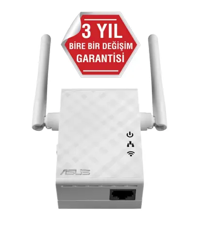 Asus RP-N12 N300 Roaming Özellikli Evrensel Menzil Arttırıcı / Medya Köprüsü / Access Point