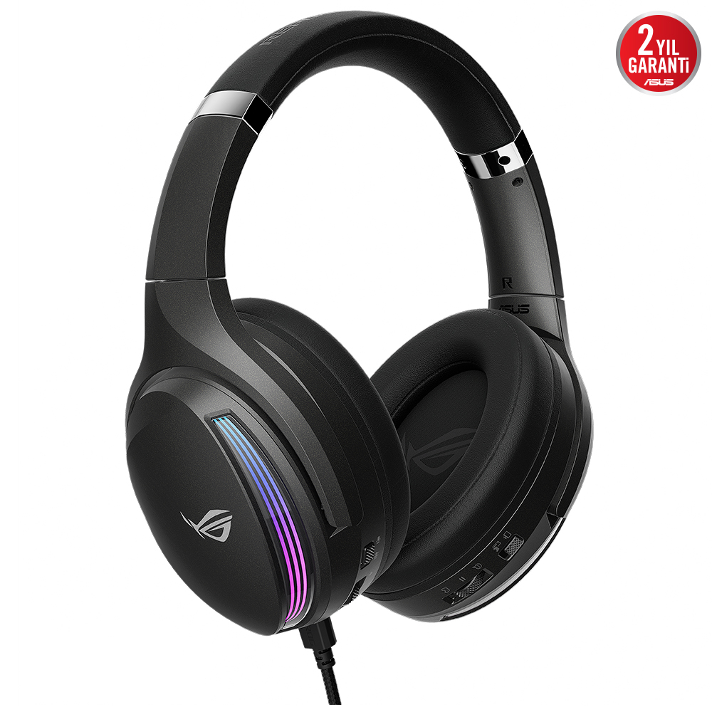 ASUS ROG Fusion II 500 7.1 Surround RGB Mikrofonlu Kablolu Gaming (Oyuncu) Kulaklık