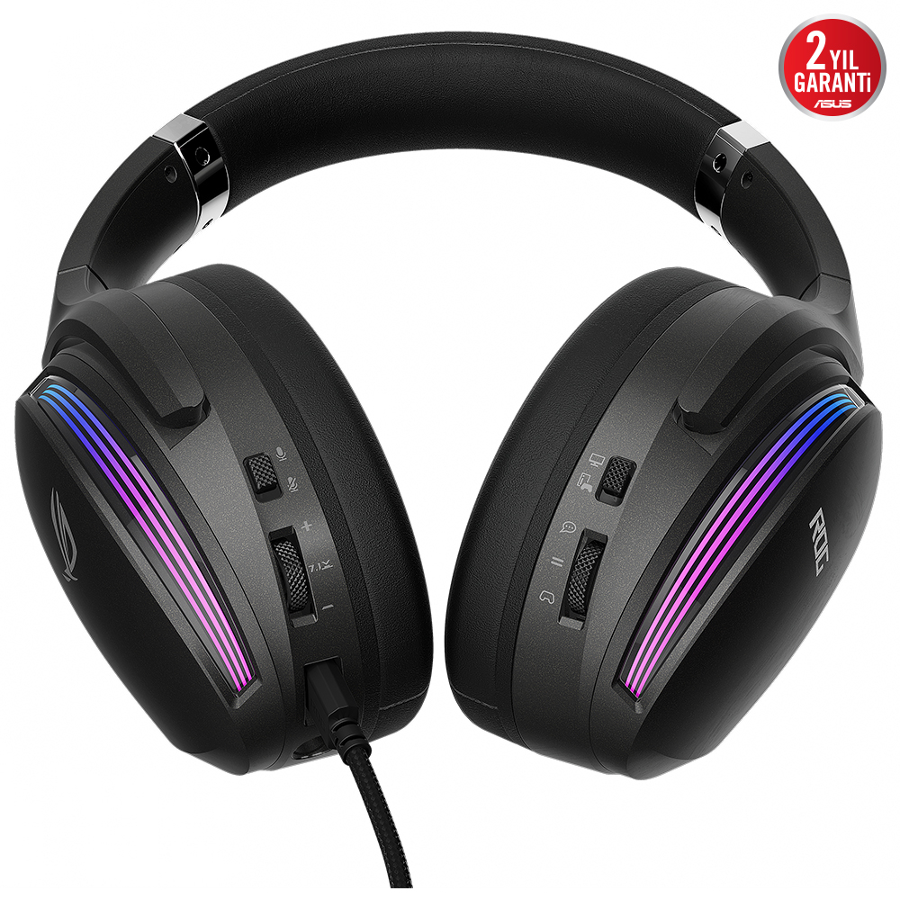 ASUS ROG Fusion II 500 7.1 Surround RGB Mikrofonlu Kablolu Gaming (Oyuncu) Kulaklık