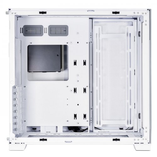 Lian Li O11 Dynamic Evo White O11DEW Temperli Cam ARGB USB Type-C Beyaz E-ATX Mid-Tower Gaming (Oyuncu) Kasa