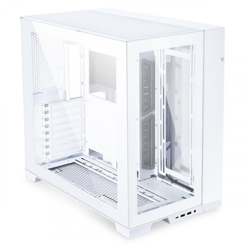 Lian Li O11 Dynamic Evo White O11DEW Temperli Cam ARGB USB Type-C Beyaz E-ATX Mid-Tower Gaming (Oyuncu) Kasa