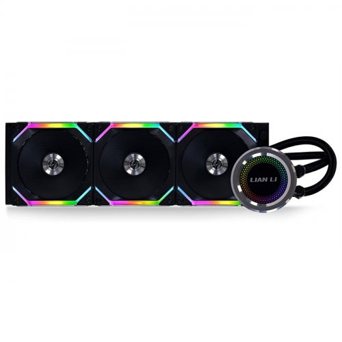 Lian Li Galahad AIO 360 UNI Fan SL Edition Black (3x120mm) RGB Siyah İşlemci Sıvı Soğutucu (G89.GA360SLB.01)