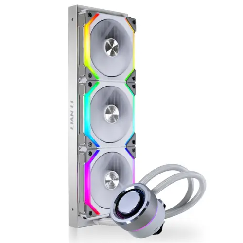 Lian Li Galahad AIO UNI Fan SL Edition 360mm Beyaz RGB İşlemci Sıvı Soğutucu (G89.GA360SLA.01)