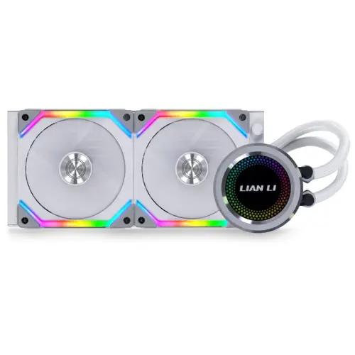 Lian Li Galahad AIO UNI Fan SL Edition 240mm Beyaz RGB İşlemci Sıvı Soğutucu (G89.GA240SLA.01)