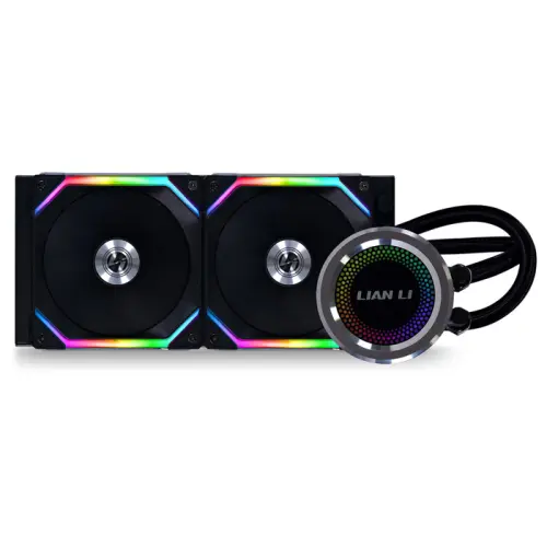 Lian Li Galahad AIO UNI Fan SL Edition 240mm Siyah RGB İşlemci Sıvı Soğutucu (G89.GA240SLB.01)