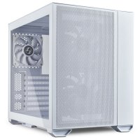 Lian Li O11 Air Mini White O11AMW 2x140mm/1x120mm PWM Fan Mesh Temperli Cam USB Type-C Beyaz ATX Mini-Tower Gaming (Oyuncu) Kasa