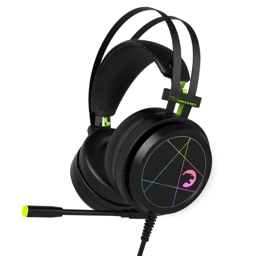 GamePower Medusa Rainbow 7.1 Surround Gaming Kulaklık + GamePower Kuzan 12.400DPI 7 Tuş RGB Modüler Profesyonel Optik Gaming Mouse Bundle