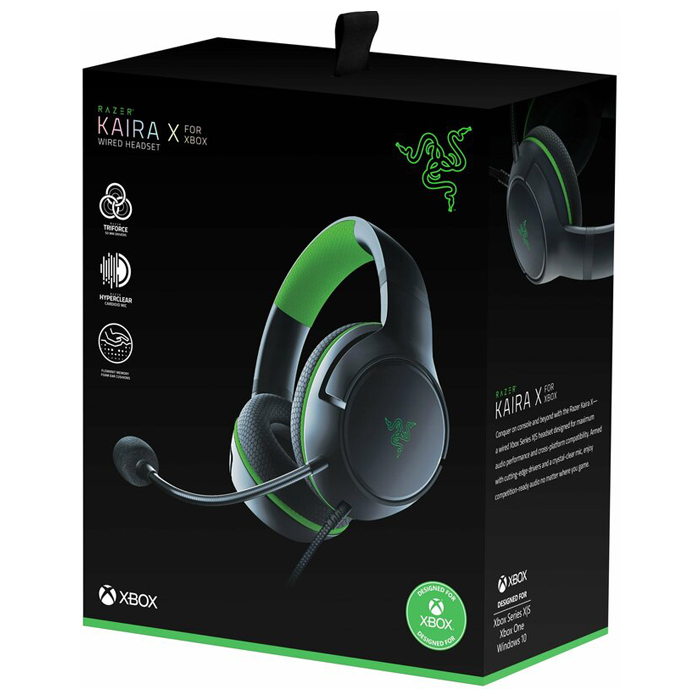 Razer Kaira X for Xbox RZ04-03970100-R3M1 Mikrofonlu Siyah Kablolu Gaming (Oyuncu) Kulaklık